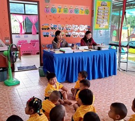 เทศบาลตำบลภูวง ประชุมเตรียมความพร้อมรับการประเมินคุณภาพภายนอกศูนย์พัฒนาเด็กเล็ก