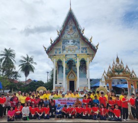 โครงการเฉลิมพระเกียรติ "รวมพลังสร้างสัปปายะสู่วัดด้วยวิถี ๕ส (Big Cleaning Day)" ณ วัดศรีสุวรรณนาราม